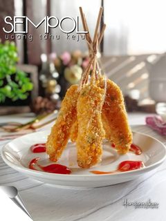 Foto resep Sempol Udang Tahu Keju