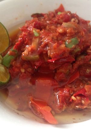Foto resep Sambal beberuk khas lombok