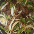 Carne enbollada con Pimentón