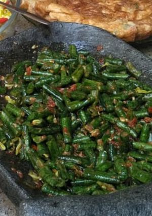 Foto resep Pencok kacang panjang