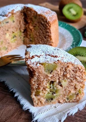 Une photo de Gâteau aux kiwis