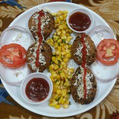 A picture of Vegetable oats cutlet.