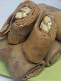 Dadar gulung pisang keju