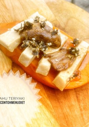 Foto resep Vegan tahu teriyaki ubi kuning