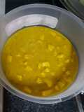 Jibia en salsa de almendras