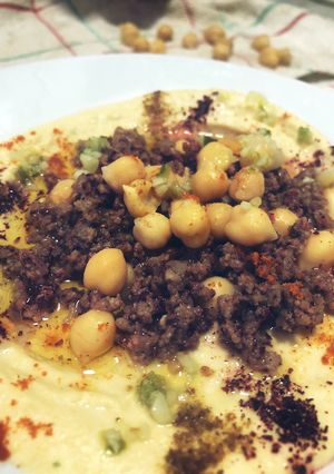 صورة لوصفة حمص 🥙