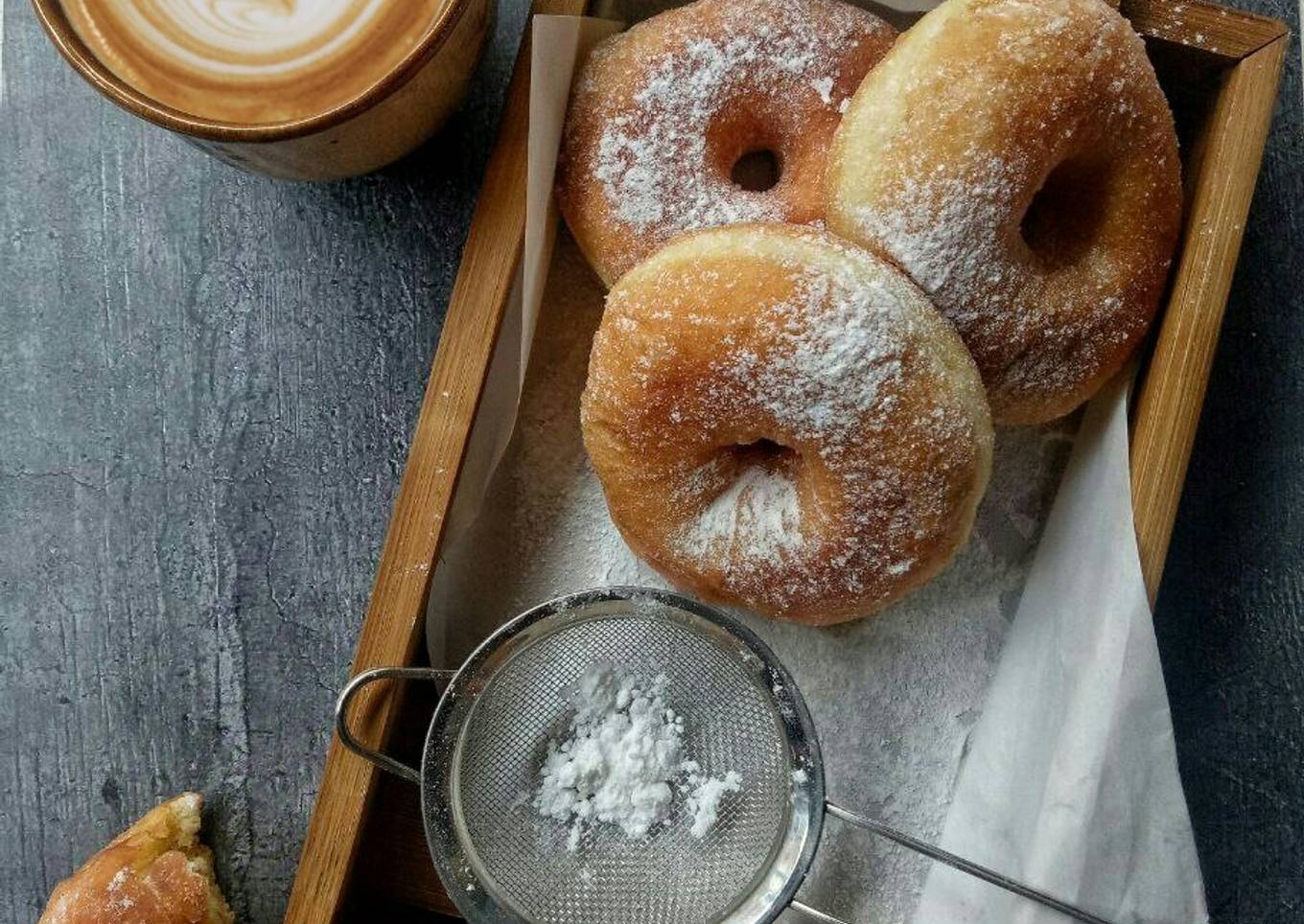 Donat Empuk, Lembut dan Montok anti gagal