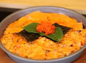 Foto resep Salmon Mentai Rice: Menu Restoran Bikin Di Rumah!