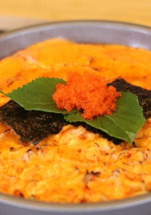 Foto resep Salmon Mentai Rice: Menu Restoran Bikin Di Rumah!