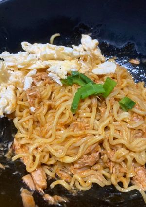 Foto resep Indomie Tuna Mayo (ide bisnis)