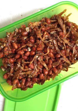 Foto resep Teri Kacang Balado