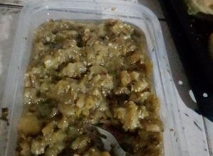 Una foto de Berenjena al escabeche!! (Del huerto a la mesa) 🥰