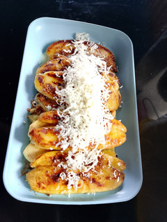 Foto resep Pisang geprek keju