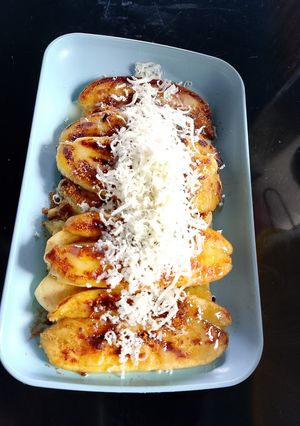 Foto resep Pisang geprek keju