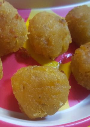 Foto resep Bola bola ubi keju