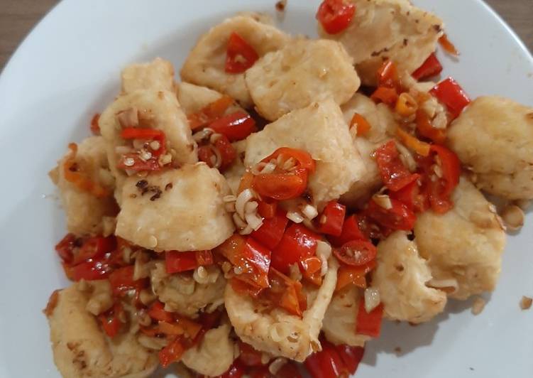 Resep Tahu Cabe Garam Pedas, Sempurna