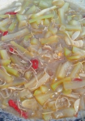 Foto resep Oseng2 3 bahan (labu, taoge dan ale)