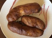 A picture of liver bacon onions