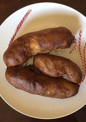 A picture of California Farm Winter Braunschweiger Sausage.