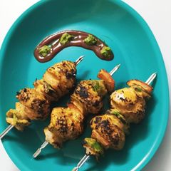 A picture of Tandoori Momos.