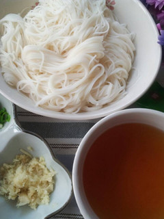 清爽無油 ~ 日式薑香涼麵 的食譜成品照片