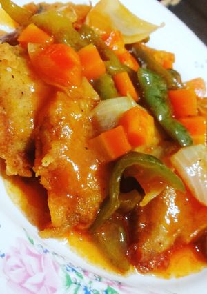 Foto resep Fillet lele asam manis