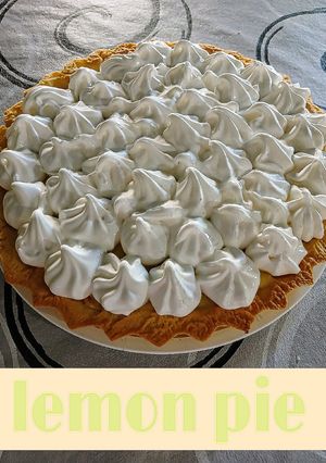 Una foto de Lemon Pie económico!