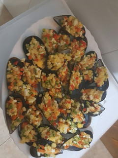 Una foto de Mejillones a la vinagreta