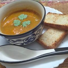 A picture of Power-packed soup with super foods.