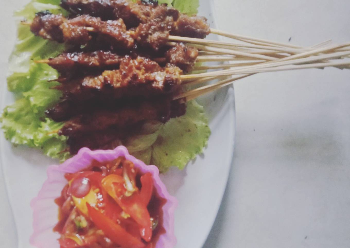 Sate Kambing Panggang Teflon