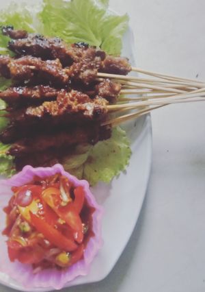 Foto resep Sate Kambing Panggang Teflon