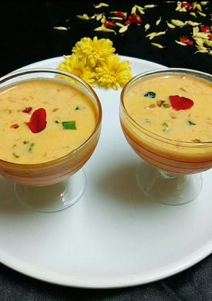 A picture of Gajar ka kheer.