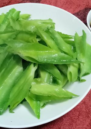 清燙楊桃豆(翼豆) 的食譜成品照片