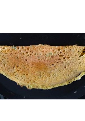A picture of Sorghum Millet Dosa.
