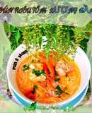 Bún riêu tôm xương hầm