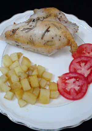 Una foto de Pollo Eurocopa ¡Felicidades Portugal!