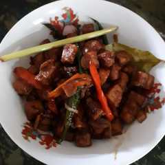 รูปของ Orek tempe manis pedas