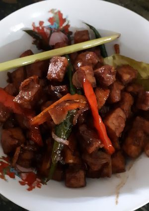 Foto resep Orek tempe manis pedas