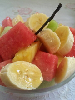 Una foto de Ensalada de frutas de temporada