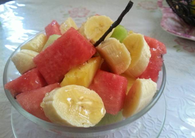 Ensalada de frutas de temporada Receta de Ángeles Medina- Cookpad