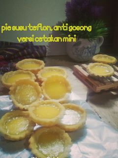 Foto resep *pie susu teflon, anti gosong (versi cetakan mini)