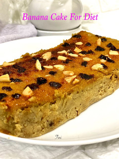 Foto resep Banana Cake For Diet