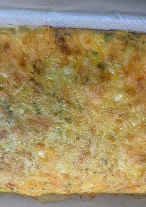 Una foto de Pastel de brócoli con zanahoria