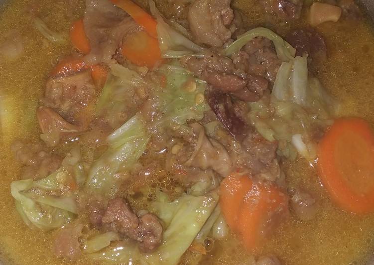 Tongseng tetelan sapi