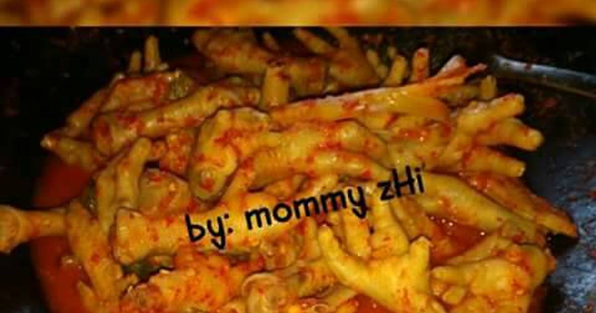 Resep Asam pedas ceker oleh Welly Herlina (Mommy Zhi'89 