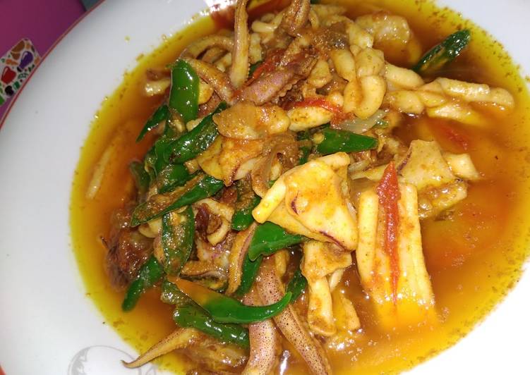 Resep Cumi Minyak Lezat