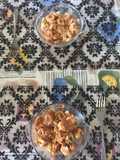 Tortellini alla carne with sauce of dried tomatoes