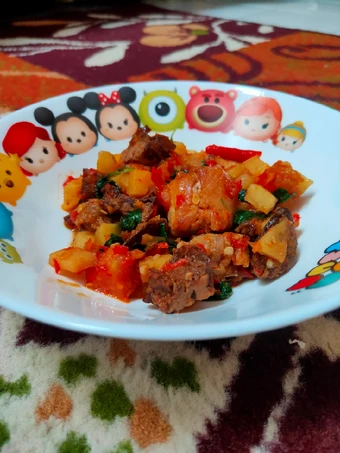 Cara Mudah Membuat Resep Sambel goreng ati kentang kemangi yang Enak Banget Anti Ribet, Lezat Sekali