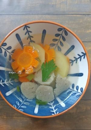 Foto resep Sop Bakso Simple