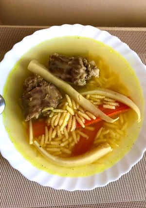 Pulykanyak leves recept fotója